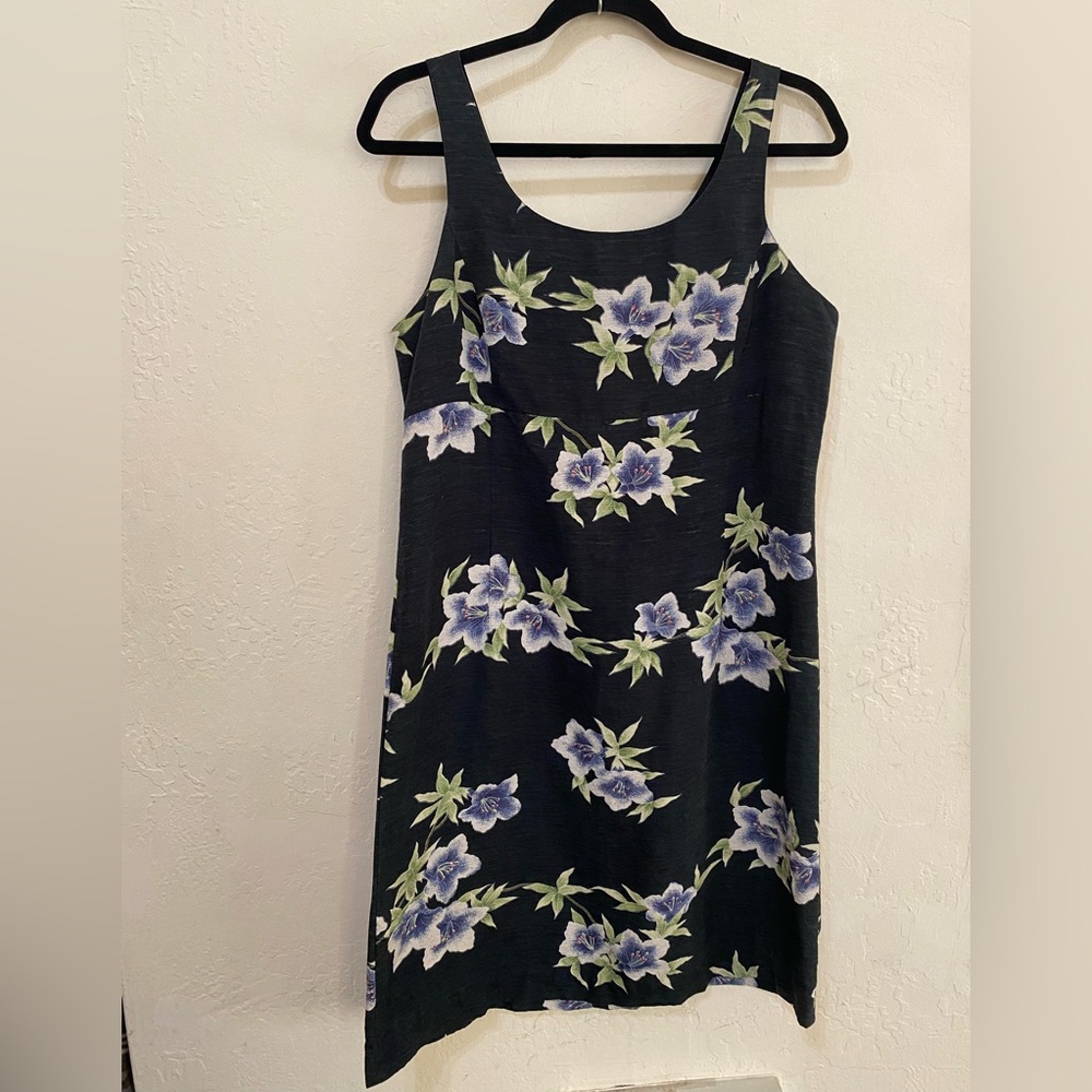 Tommy Bahama 100% Silk Floral Dress Size 14 | Spring Summer